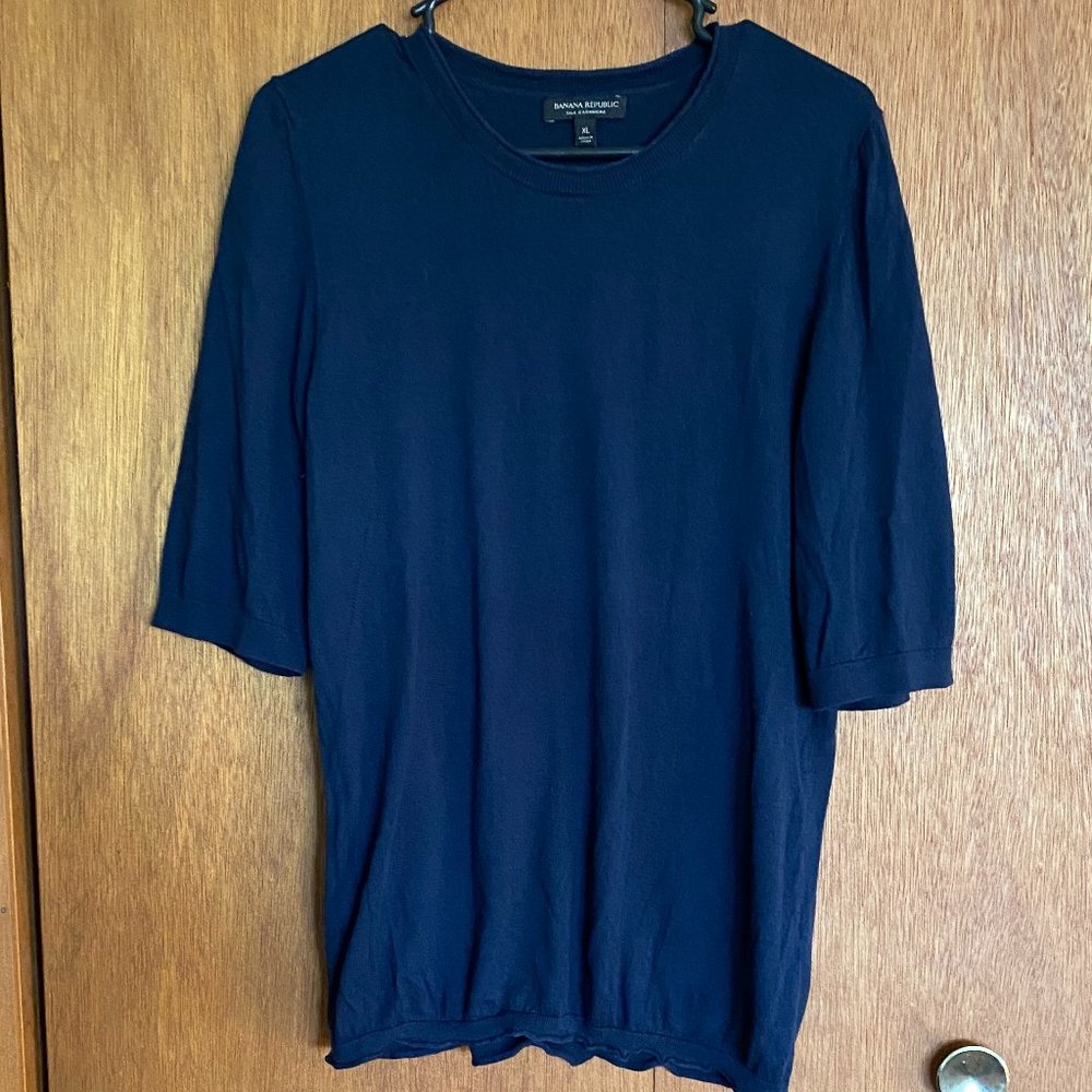EUC Banana Republic Silk Cashmere Sweater